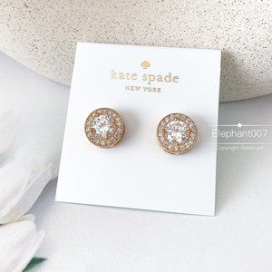 Kate Spade earrings gold crystal earrings